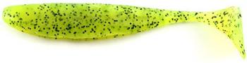 3` FishUp Wizzle Shad - Chartreuse Black | 055